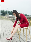 SIW Sven Media VOL.041 Waterfront red skirt - Zhen Zhen(52)